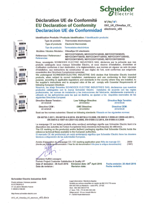 Declaration- EC conformity - Climasys CC Electronic control devices